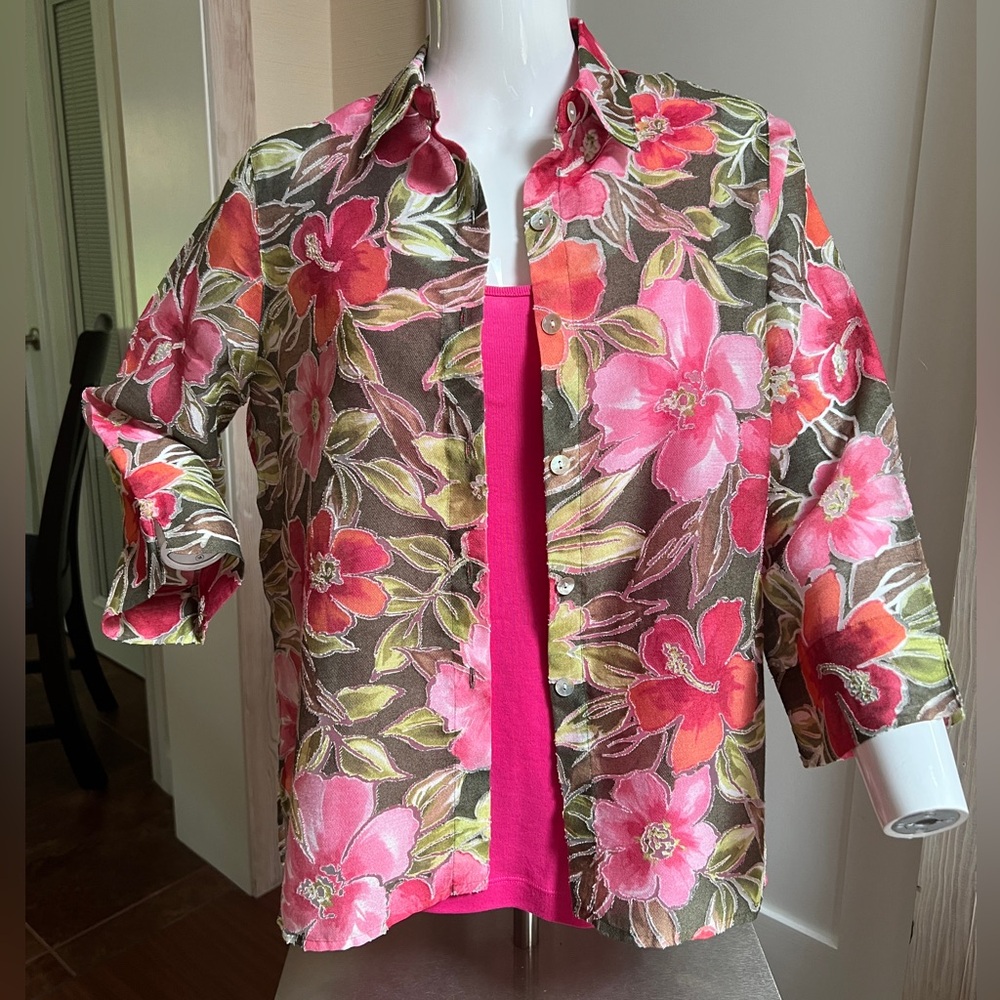 Alfred Dunner Lovely Lightweight Jacket   8P